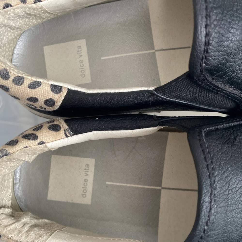 Dolce Vita Zaylor Slip-On Comfort Sneaker Flat Shoes Size-8M Animal  Casual - Picture 5 of 8